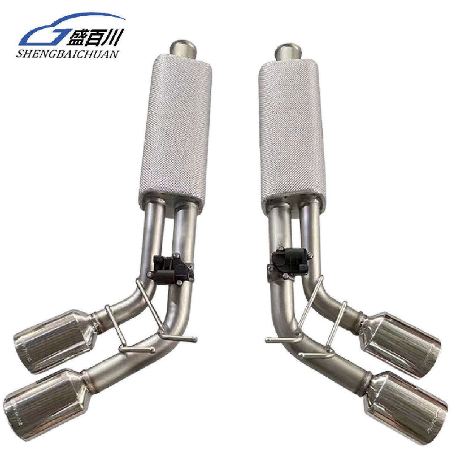 适用于奔驰G/AMG阀门不锈钢隔热尾嘴原厂1:1消音器排气管尾喉改装