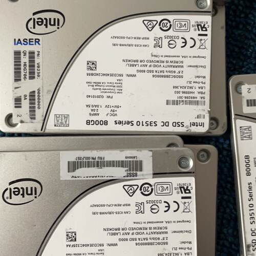 Intel s3510 ssd 800G ssd固态硬盘 企议价