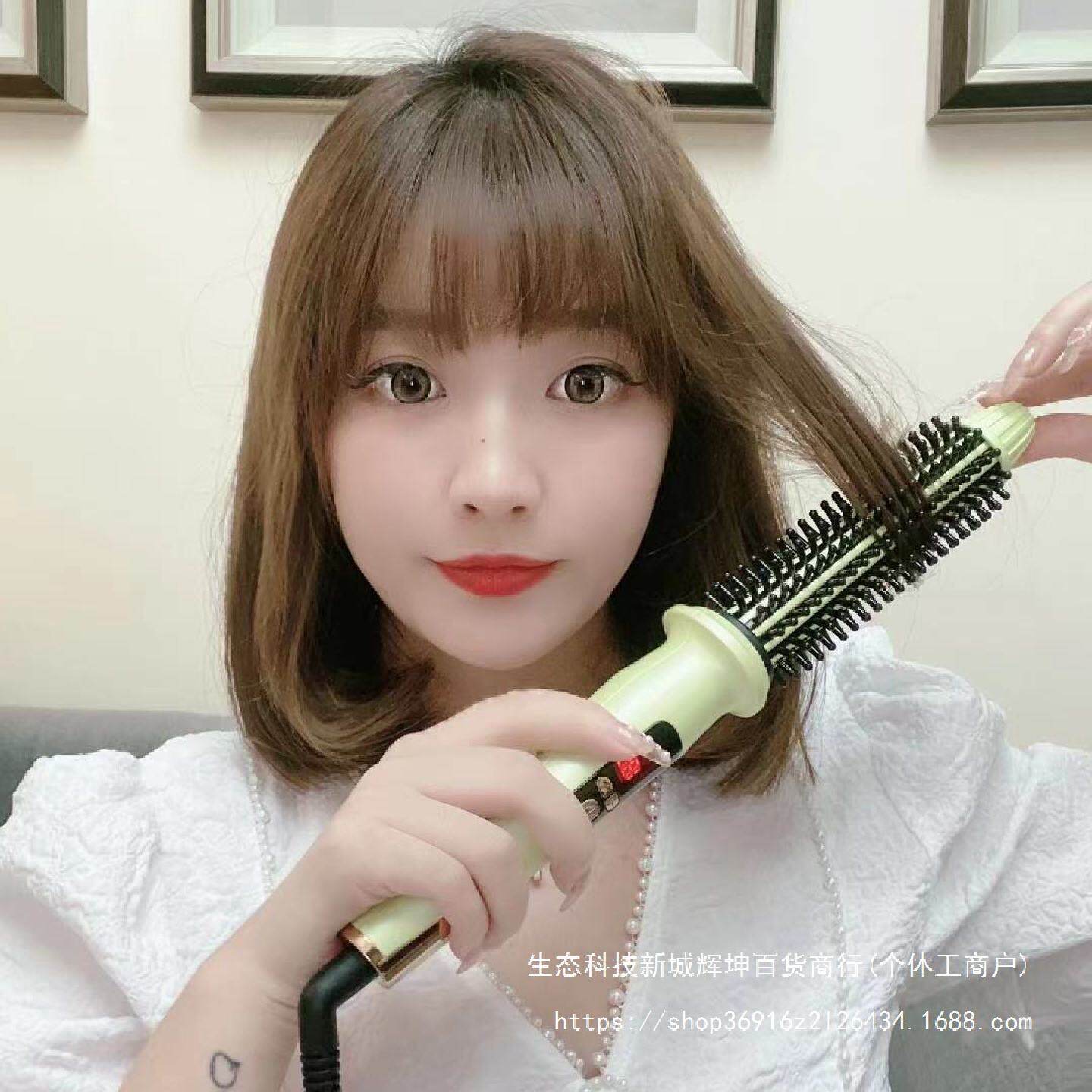 防烫卷发棒内扣卷发神器发尾短发打理电卷梳烫蓬松大卷刘海不伤发