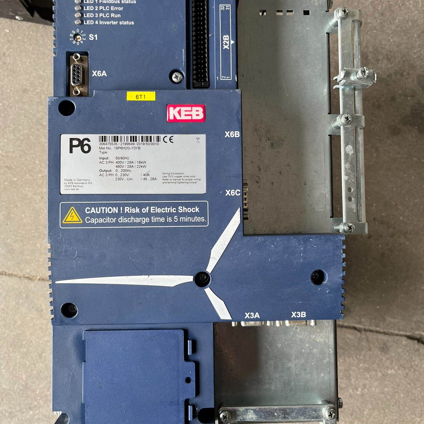 询价KEB科比P6变频器18/22KW议价