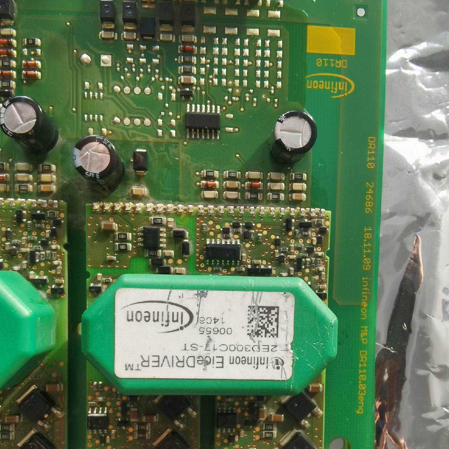 议价--出售全新英飞凌驱动板，型号EUDR110-6、DR111-