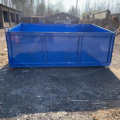 厂家钢筋水泥废料斗废料池建筑机械工地垃圾置放斗混凝土料斗定制