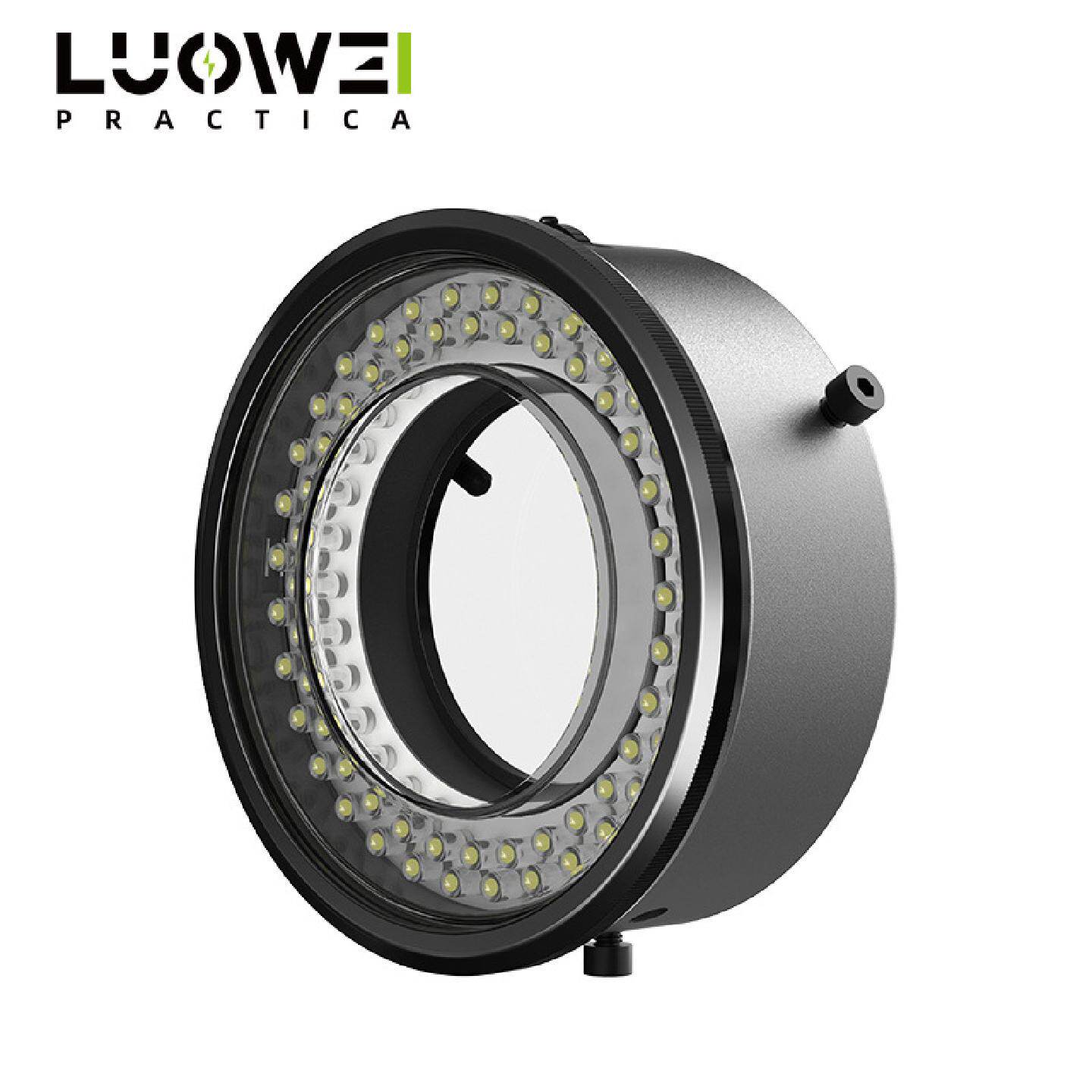 洛韦LS02显微镜偏振环形灯高清工业64颗LED大灯珠USB接口可调亮度