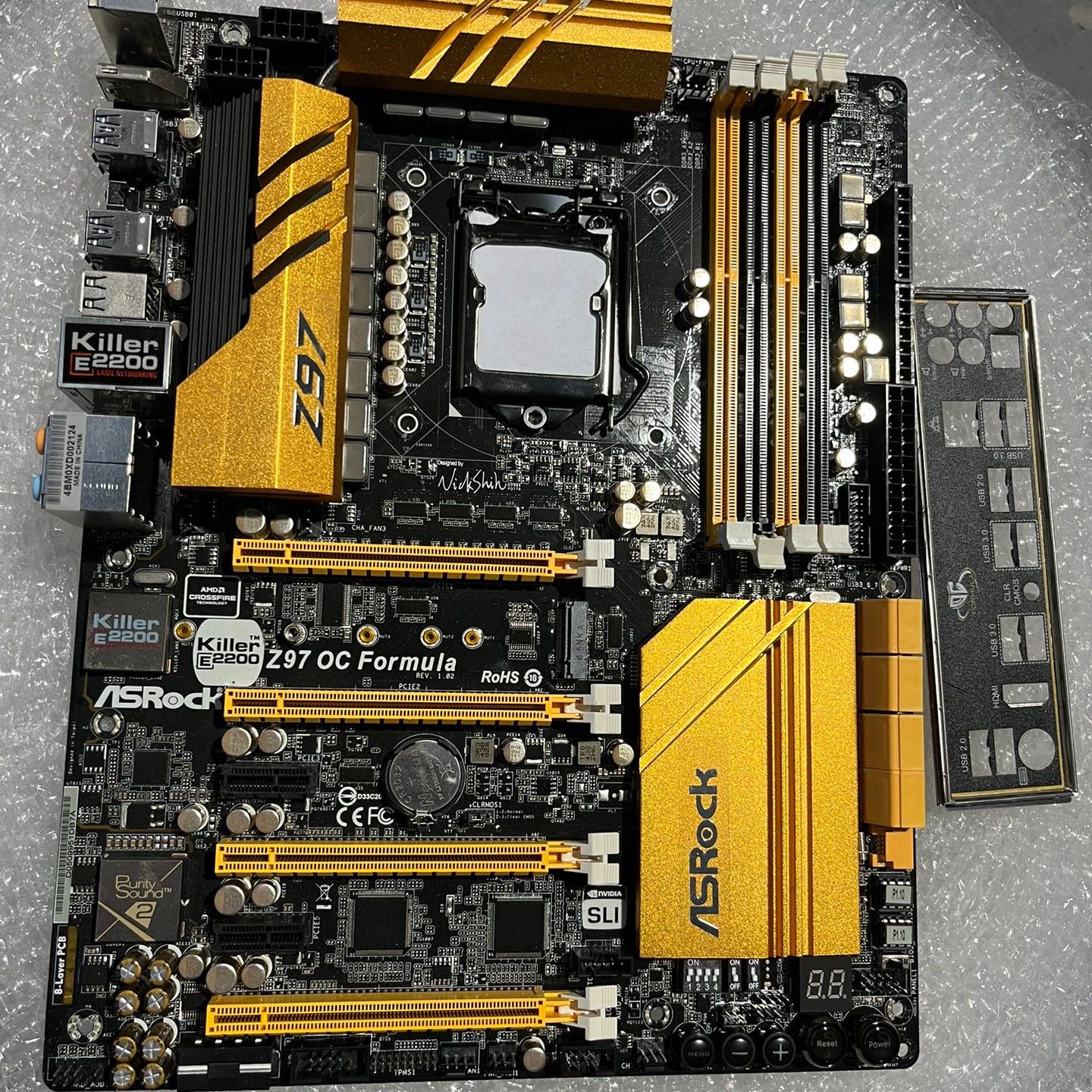 华擎Z97OCFormuIa超频玩家ATX主板99新-议价图片