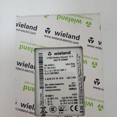 配件威琅  Wieland     R118818100 SNA4043K-A议价
