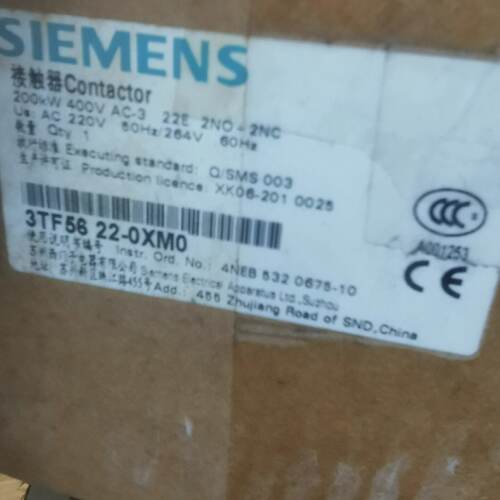 溢价-接触器3TF56220XMAC220V正