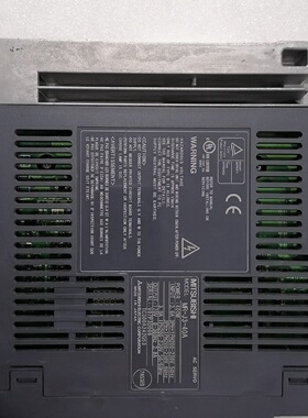 三菱驱动器MRJ340A400W少按键板上盖二手拆-议价