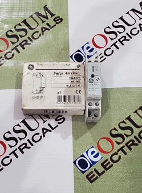 GE SURGE ARRESTER 667485 TELE OV230 RELAY VOLTAGE 220VAC FRE