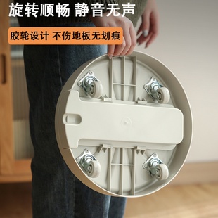 加厚接水盘移动花盆托盘带轮万向轮滚轮滑轮底托塑料花盘花托底座
