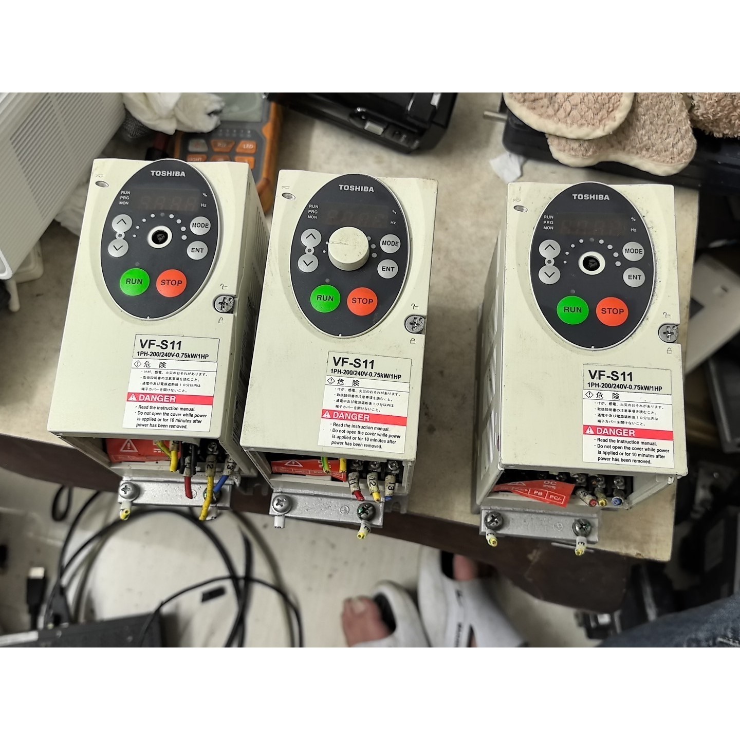 议价议价东芝拆机变频器3台vs11s-2007pl-wn220伏议价