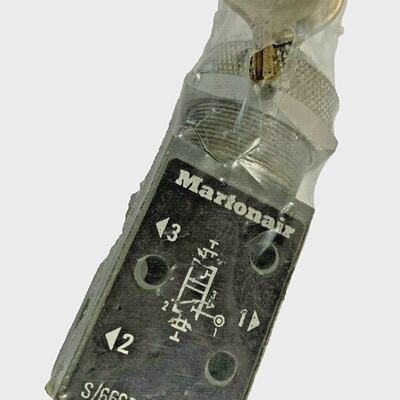 MartonairS666B4932路18英寸钥匙操作气动控制阀