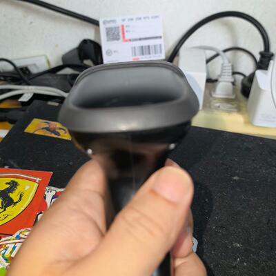 得力14881s扫码枪，公司倒闭留下的试过开机扫描，单机无配 件，4