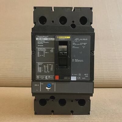 NEW Square D JDP JDP36200 3 Pole 200 Amp 600v Circuit Breake