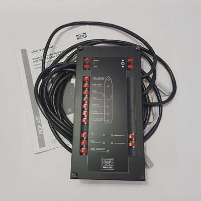 DEIF 827.41 CONTROL PANEL FOR NAVIGATION AND SIGNAL LIGHTS 1
