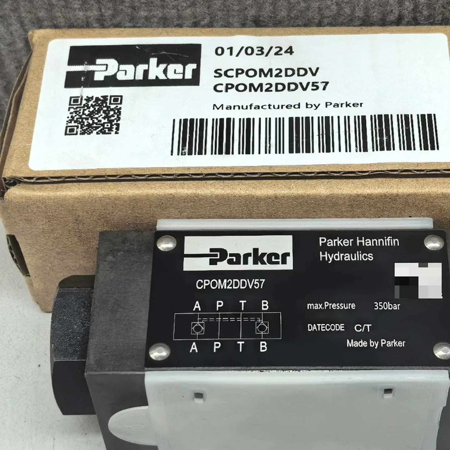 派克液控单向阀CPOM2DDV57Parker液控单向阀