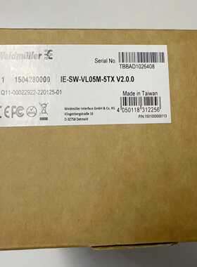 魏德米勒交换机1504280000IE-SW-VL05M-询价