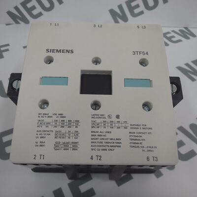 3TY75420A  SIEMENS  3TY75420A  Arc Waterfall New
