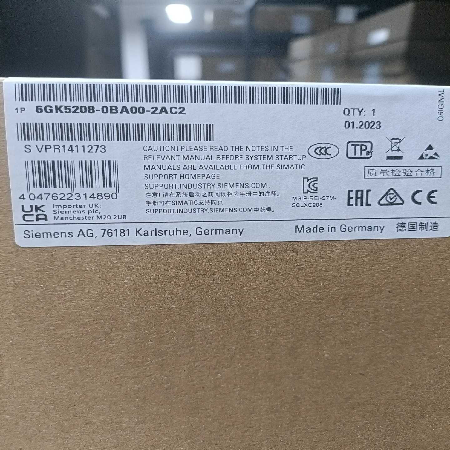 6GK5208-0BA00-2AC2新货（砌墙设备）