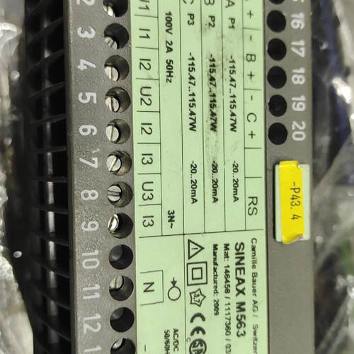 议价--SINEAX功率变送器 M563