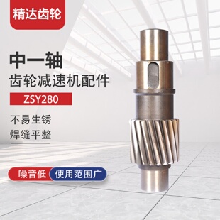 710圆柱齿轮减速机高速轴量大从优 供应减速机齿轮轴ZSY120