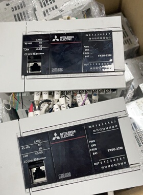 三菱PLCFX5U32MTES二手拆机功能包好测-议价