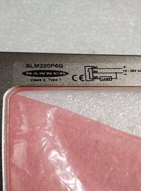 邦纳槽型叉光电开关传感器SLM220P6Q实物图拍摄，询价