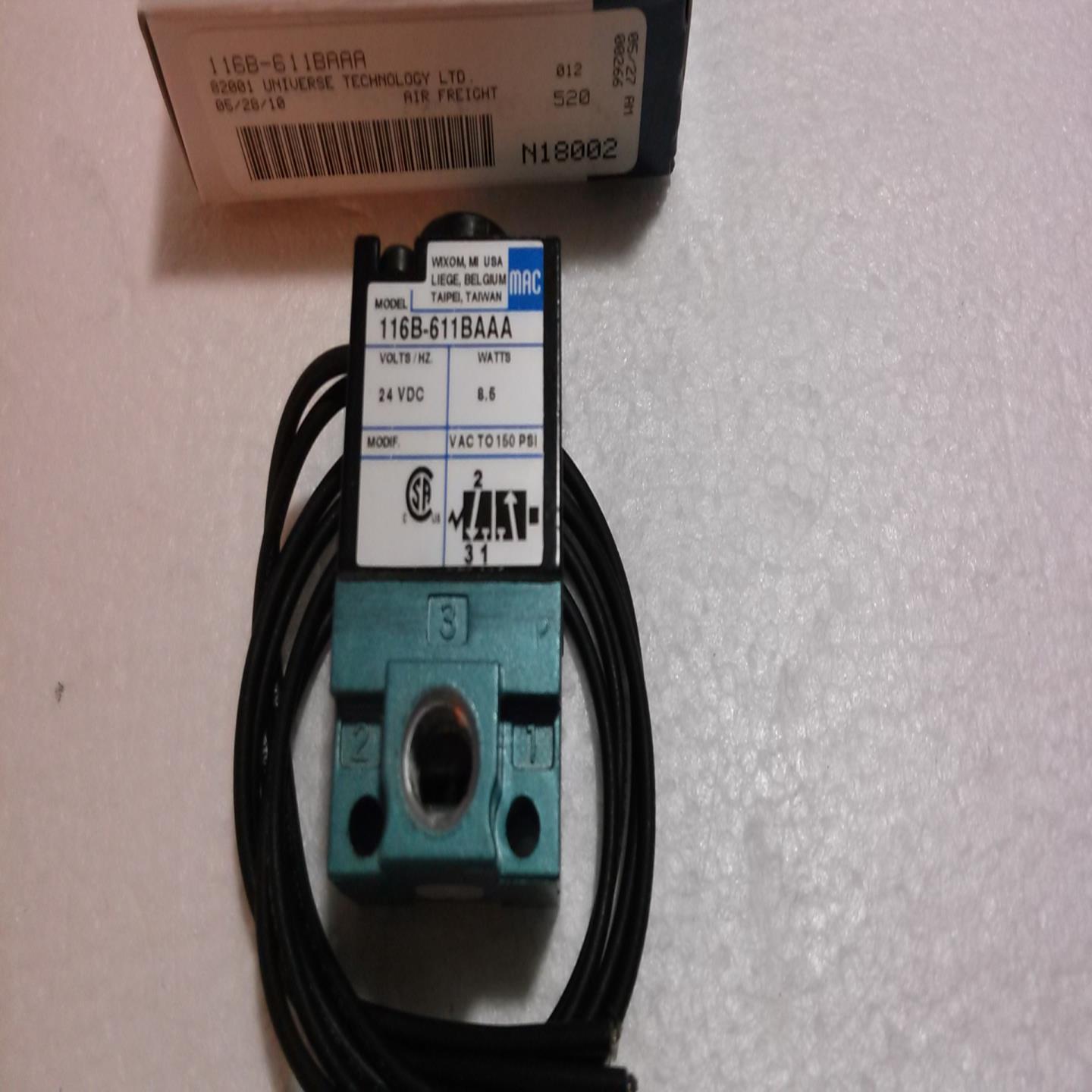 MAC电磁阀116B-611BAAA  116B-611BA 111B-611BAAA