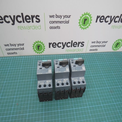 Siemens3RV2011-1EA10setof3CircuitBreakers
