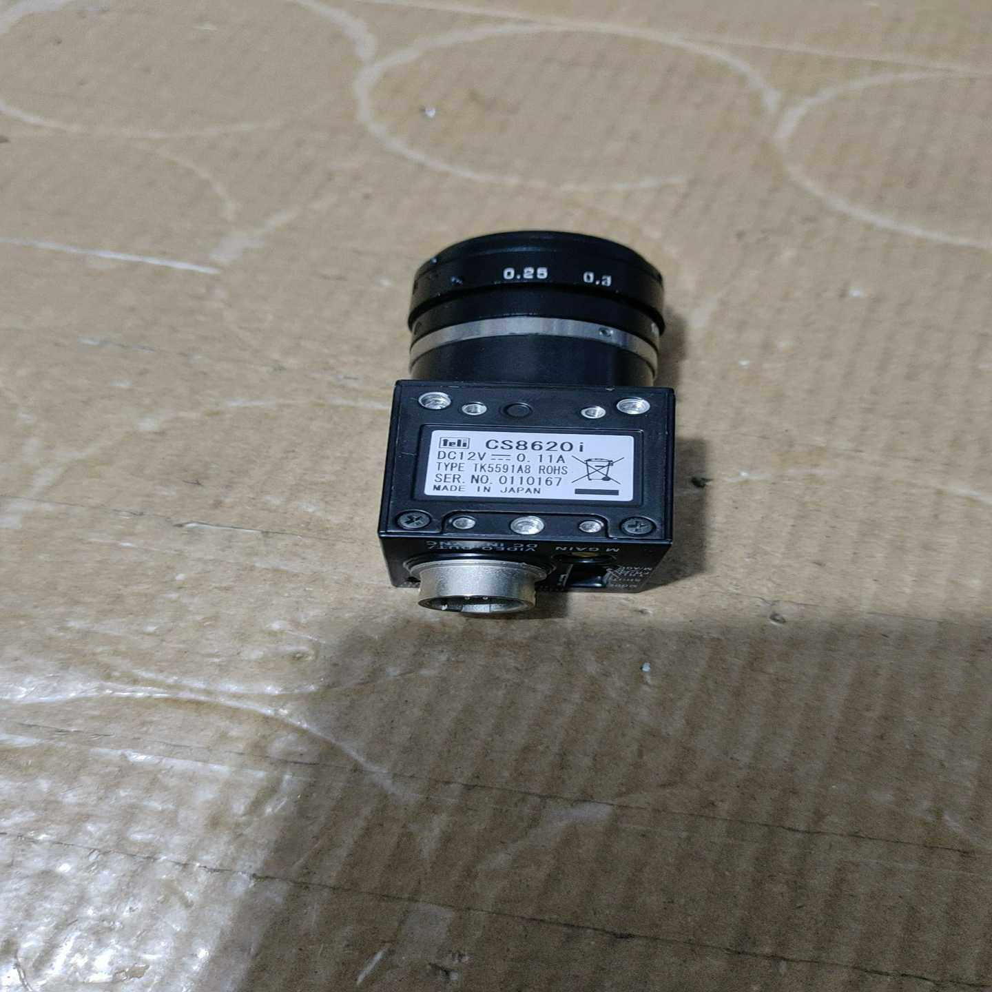 泰利工业相机CS8620i带镜头。实物拍摄，功能正常，成色如--议价