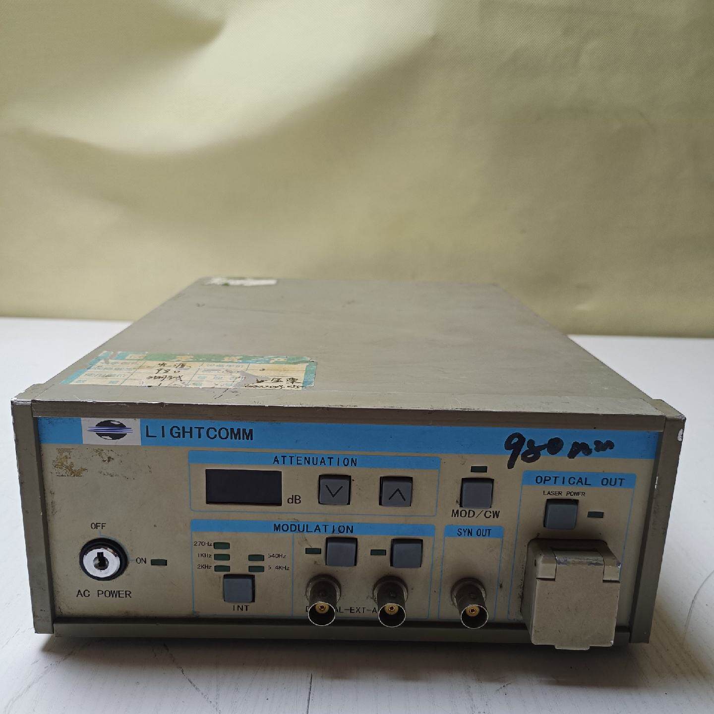 L I GHT COMM 980光源 二手物品,实物拍摄--议价商品