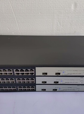 二手H3CS1324F24口全千兆以太网交换机实物拍议价