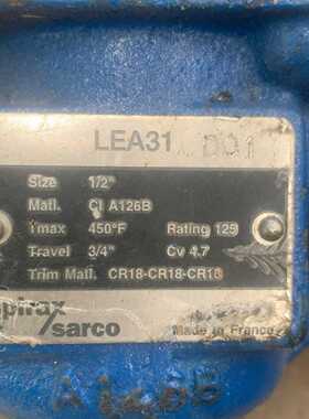 spirax/sarco斯派沙克压力调节阀法国制造询价