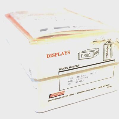 Neu Cincinnati Electrosystems 14161524N12 Display 1004161214