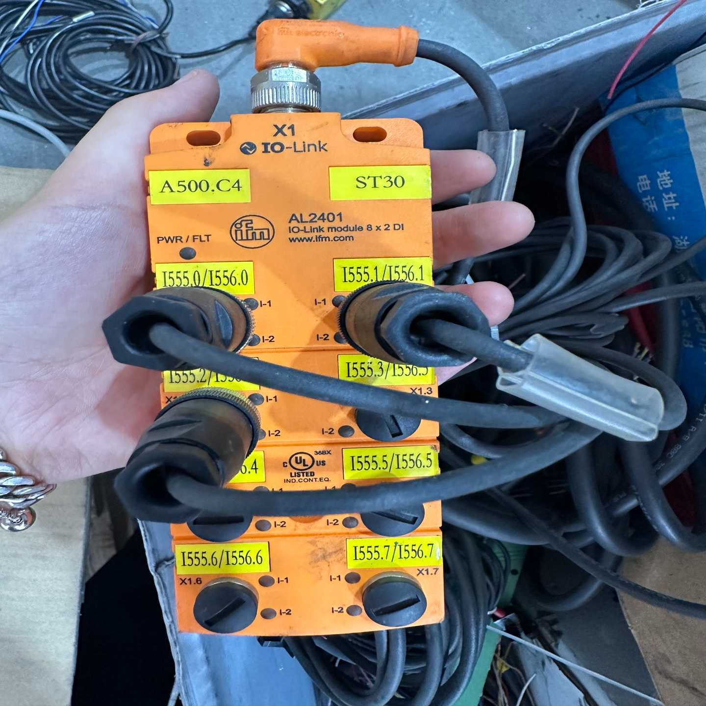 德国IFM易福门AL2401IO-Link模块，8路双通道--议价商品