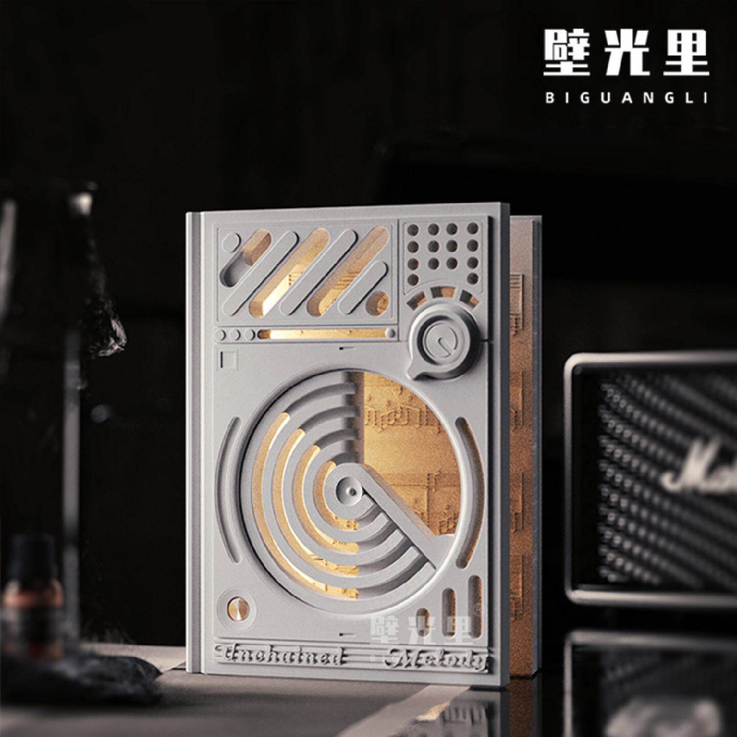 壁光里自由旋律氛围感小夜灯创意台灯生日礼物订结婚礼物小夜灯