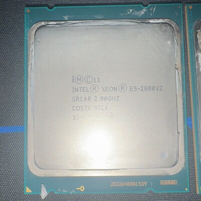议价正式版英特尔CPU处理器E52680V2成色较好功能完议价