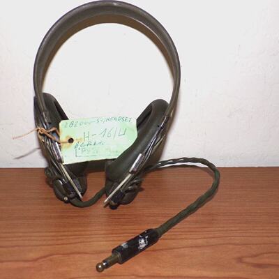 Original US WWII Era H16U Headphone Set