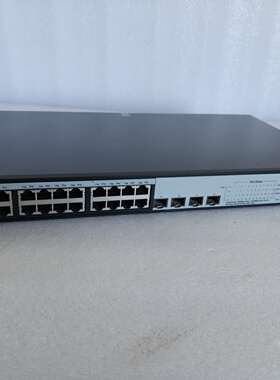 二手H3CS185028PPWR交换机24个千兆-议价