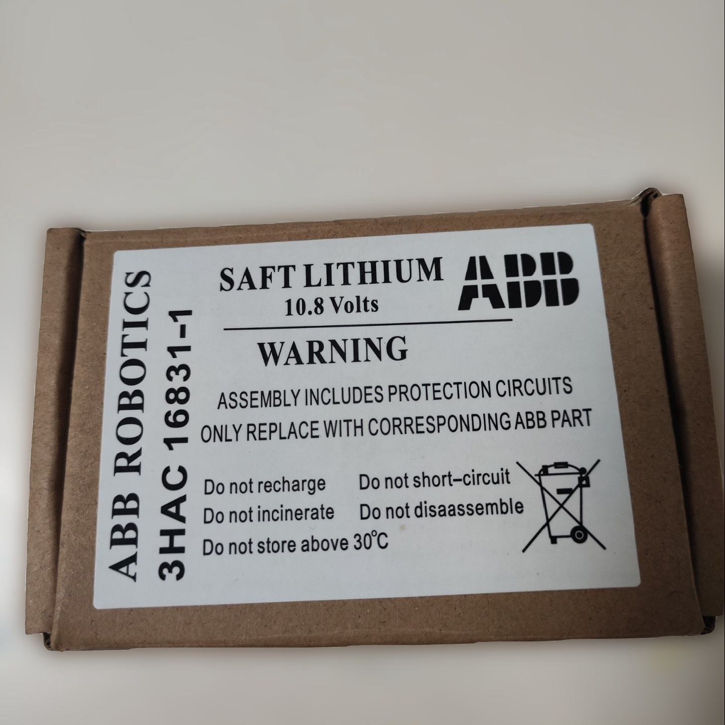 议价--ABB机器人电池 10.8V 全新未拆封 原包装