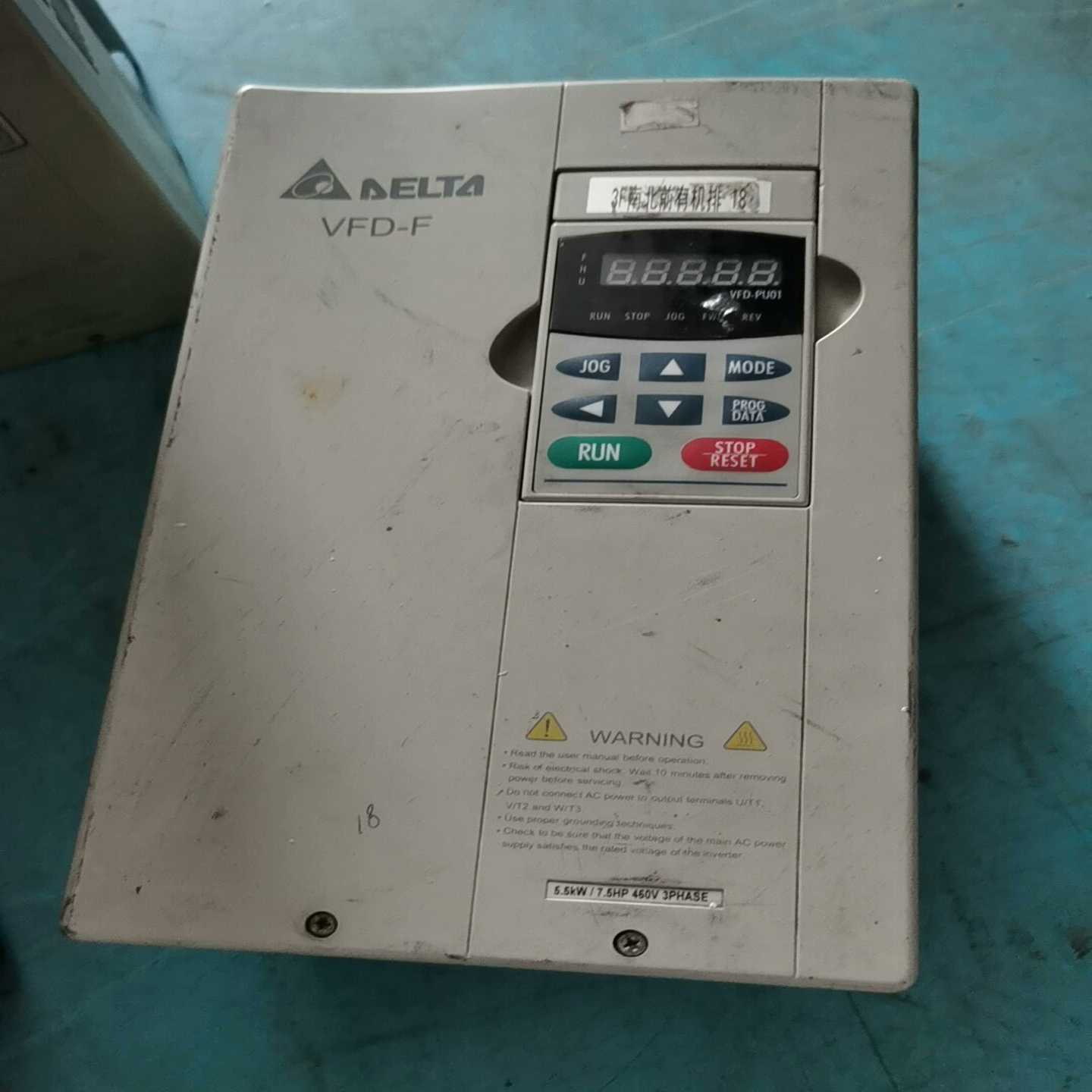 台达VFD055F43B型5.5千瓦的三相变频器。货，机询价