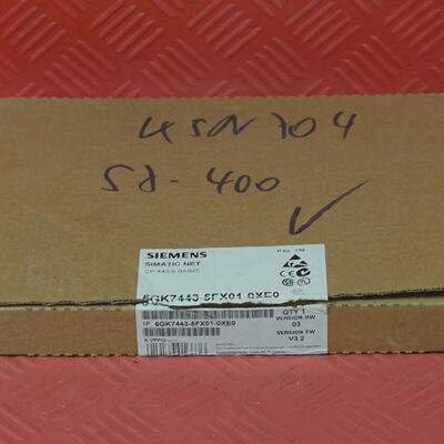 Siemens 6ES74435FX010XE0 Simatic S7400 NET CP NEU sofort lie