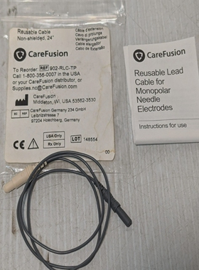 CareFusion902-RLC-TP可重复使用引线适用于垄断电极-免费送
