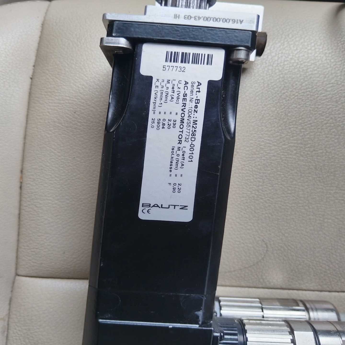 【议价】BAUTZ宝茨伺服电机M258D-00101适用