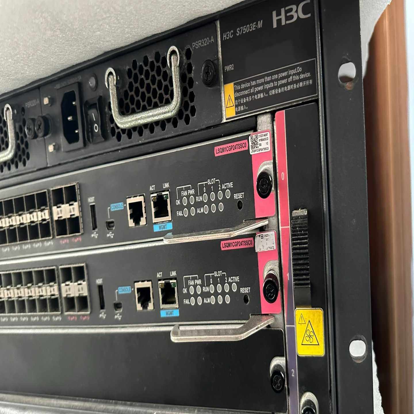 H3CS7503E-M核心交换机48千兆光8万兆LS-议价