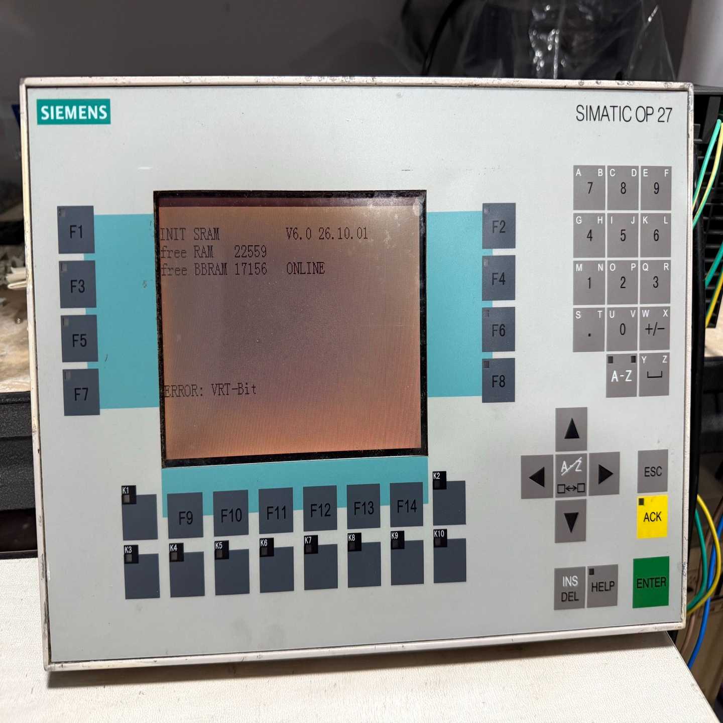 6AV3627-1LK00-1AX0OP27控制面板询价