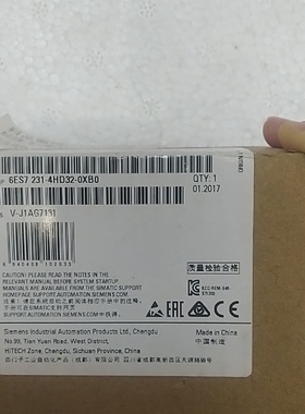 议价模拟输入模组SM1231S712006ES7议价