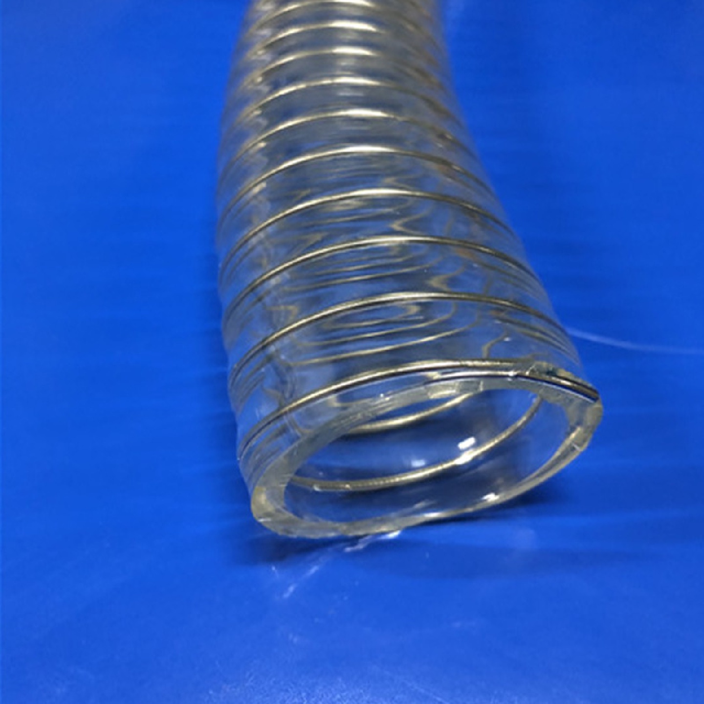 GREATFLEX食品级PC10负压耐低温透明FDA钢丝PVC聚氯乙烯软管厂家
