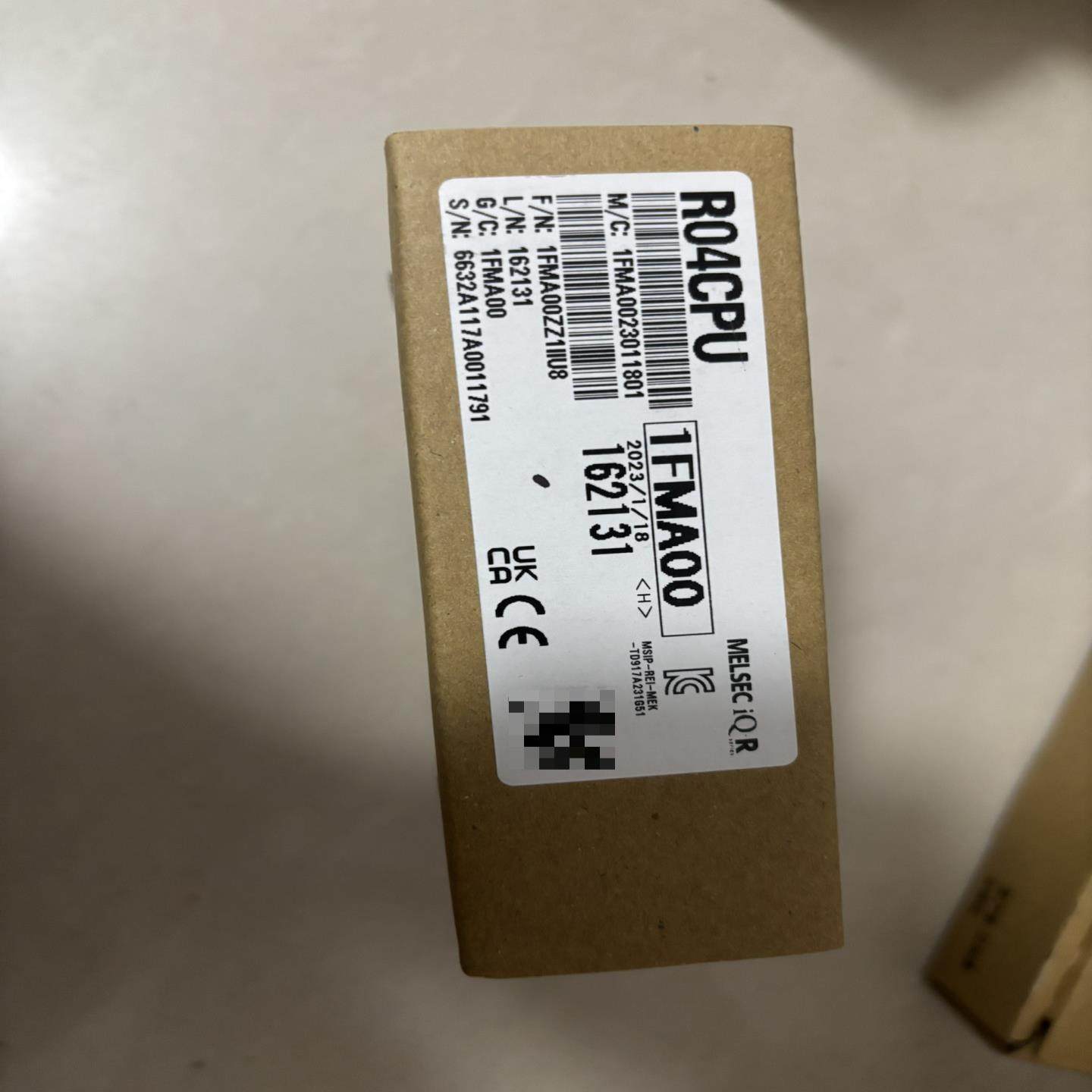 三菱PLCR04CPU模块，型号1FMA00，全新原装正品