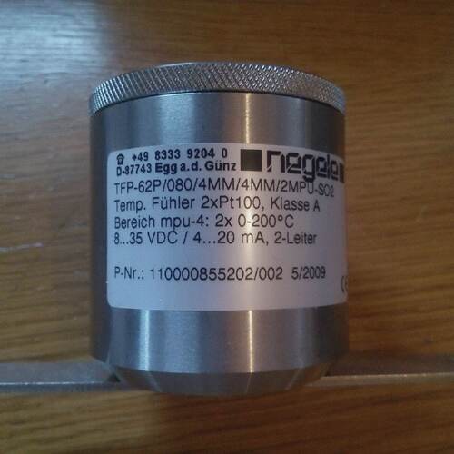 Temperatur Sensor AndersonNegele TFP62P0804MM4MM2MPUSO2  2xP