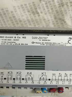 议价JUMO久茂温度控制器701061/820-32.拆机